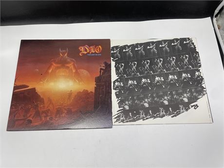 DIO - THE LAST IN LINE W/ ORIGINAL INNER SLEEVE - EXCELLENT (E)