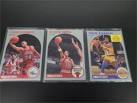 3 NBA CARDS