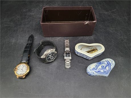 4 MISC. WATCHES