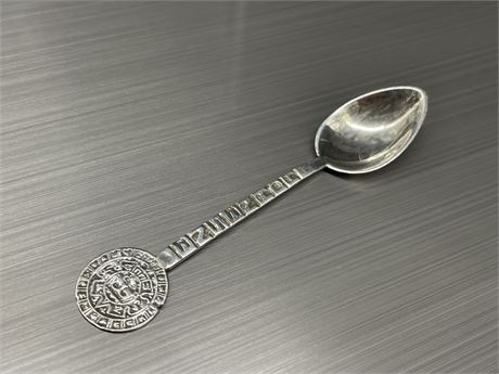 MEXICAN 925 STERLING SILVER SALT SPOON