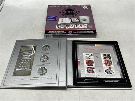 NEW LIMITED EDITION CANADA POST NHL COLLECTORS ALBUM - RETAIL $99.95