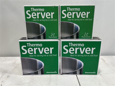 4 NEW THERMO SERVERS