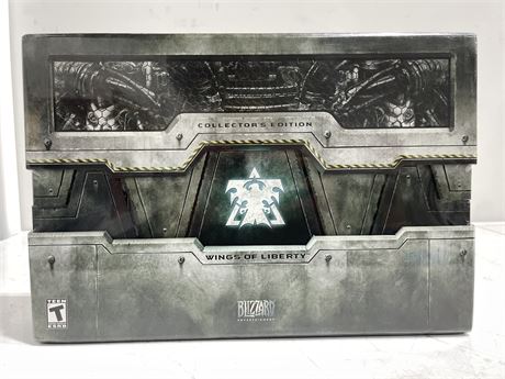 STARCRAFT 2 WINGS OF LIBERTY COLLECTORS EDITION (SEALED)