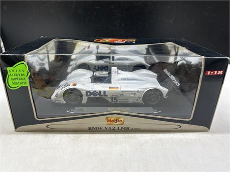 1:18 SCALE DIECAST BMW V12 LMR (1999) IN BOX
