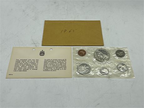 1965 UNCIRCULATED SILVER COIN SET