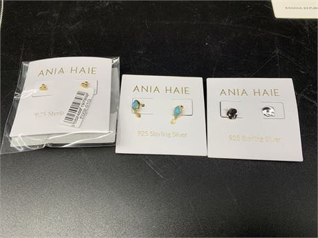 NEW 925 STERLING EARRINGS BY ANIA HAIE