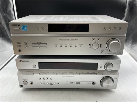 SONY STR-K076P AND PIONEER SX-316