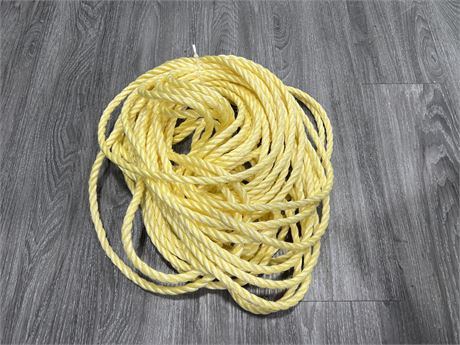 100FT OF NEW 1/2” ROPE