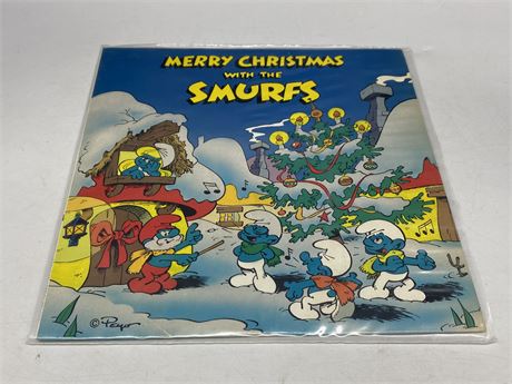 MERRY CHRISTMAS WITH THE SMURFS - EXCELLENT (E)