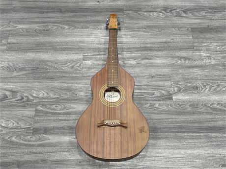 AS IS HAND CRAFTED VINEYARD GUITAR (38”)