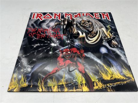 IRON MAIDEN - THE NUMBER OF THE BEAST - MINT (M)