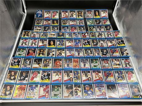 11 SLEEVES OF 1989 NHL CARDS