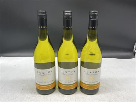 3 SEALED NEW 750ML BOTTLES OF DE ALCOHOLIZED WINE