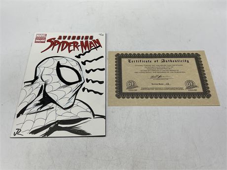 AVENGING SPIDER-MAN #1 SIGNED / NUMBERED COMIC W/COA