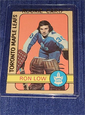 RON LOW ROOKIE CARD
