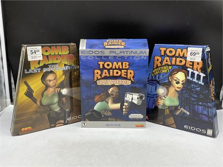 TOMB RAIDER - 3 GAMES - INTERACTIVE