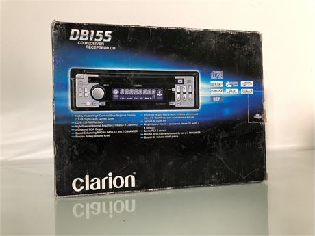 (NEW) CLARION DB155 CD RECEIVER