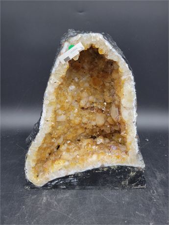CITRINE CATHEDRAL GEODE (12.5"Tall - 10.55kg)