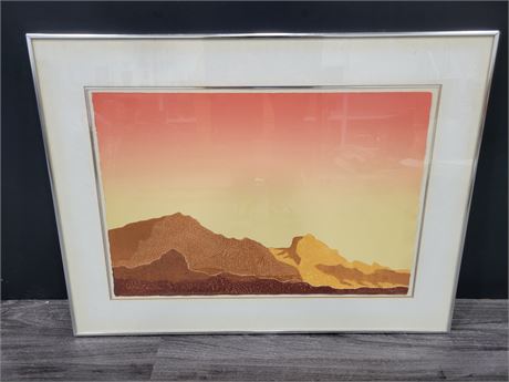 PICTURE FRAMED (29.5x22")