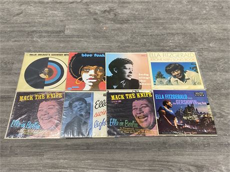 LOT OF BLUES JAZZ RECORDS - CONDITION VARIES