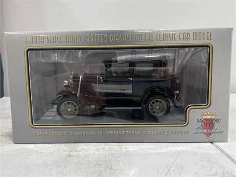 Urban Auctions - 1:18 SCALE MOTOR CITY DIECAST CAR IN BOX