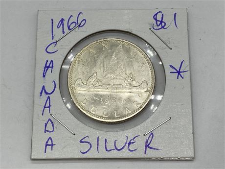 1966 CANADIAN SILVER DOLLAR