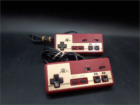 COLLECTION OF FAMICOM CONTROLLERS