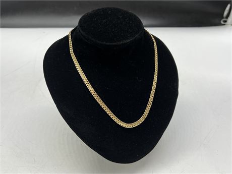 10K GOLD CHAIN MADE IN ITALY 17”