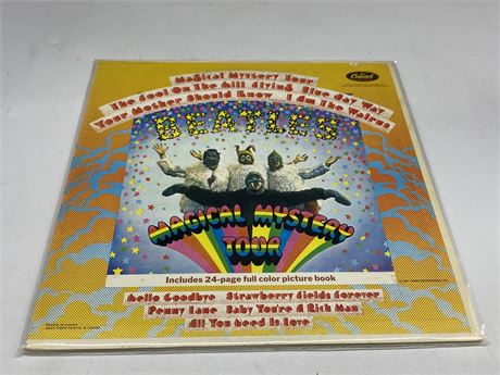 BEATLES - MAGIC MYSTERY TOUR (Comes w/picture book) - NEAR MINT (NM)