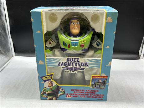 BUZZ LIGHTYEAR ULTIMATE TALKING FIGURE IN BOX