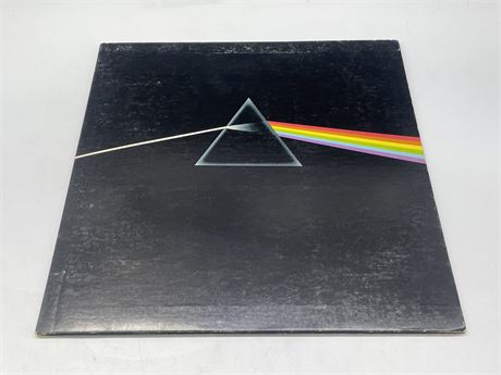 PINK FLOYD - THE DARK SIDE OF THE MOON W/ 2 POSTERS - VG (Lightly scratched)