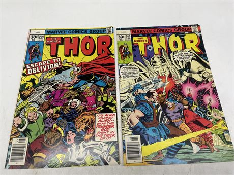 THE MIGHTY THOR #259-260