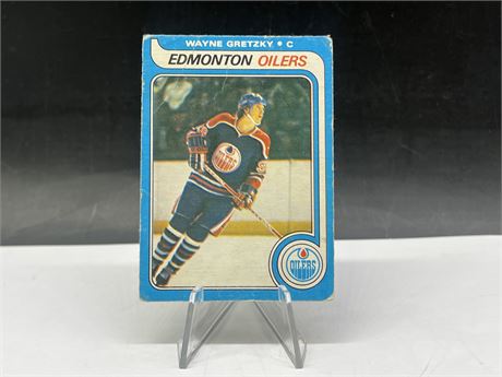 OPC WAYNE GRETZKY ROOKIE CARD - SEE PHOTOS FOR CLOSE UP PICTURES