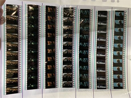 LORD OF THE RINGS MOVIE SET FILM TAPE