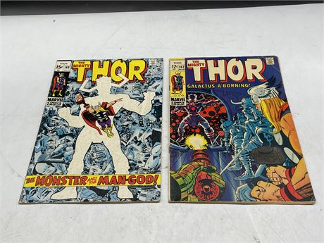 THE MIGHTY THOR #162 & 169