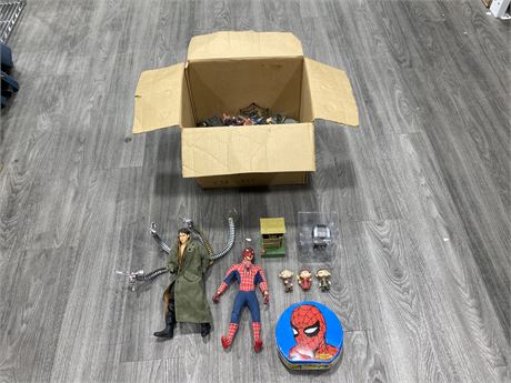 LOT OF MISC TOYS AND FIGURES