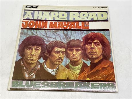 JOHN MAYALL AND THE BLUESBREAKERS - A HARD ROAD - (NM) NEAR MINT VINYL