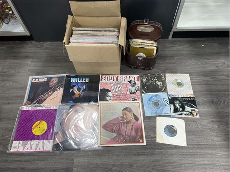 BOX OF RECORDS / 45’S CONDITION VARIES
