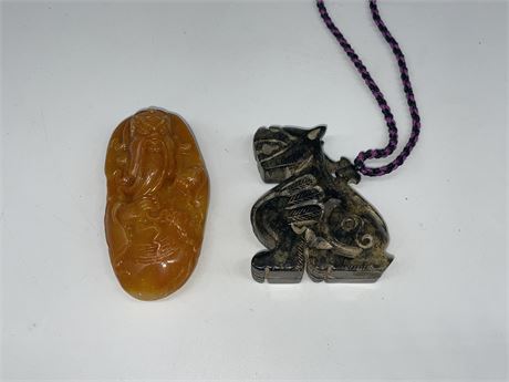 VERY EARLY CHINESE JADE 3”-4”