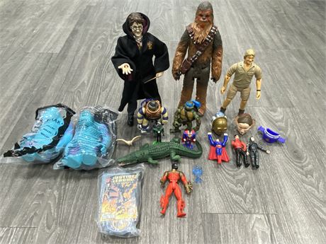 LOT OF MISC. ACTION FIGURES