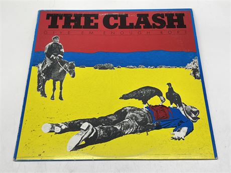 THE CLASH - GIVE’EM ENOUGH ROPE - VG+