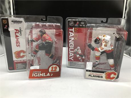 2 NHL COLLECTABLE FIGURES