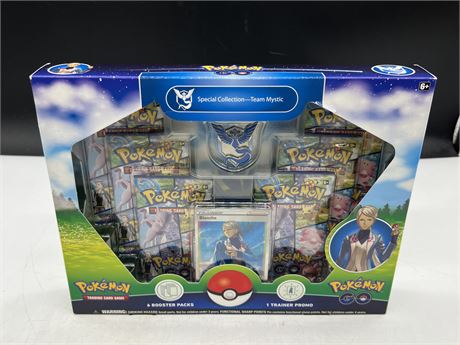 SEALED POKÉMON SPECIAL COLLECTION TEAM MYSTIC BOX