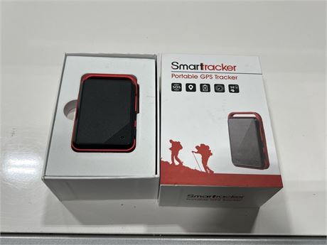 SMART TRACKER PORTABLE GPS TRACKER - SIM CARD INCLUDED & INSTRUCTIONS