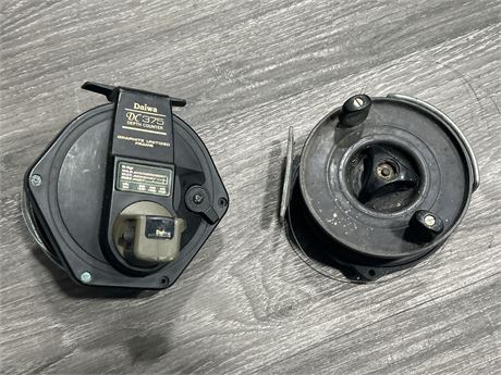 DAIWA DC375 DEPTH COUNTER REEL AND OTHER REEL