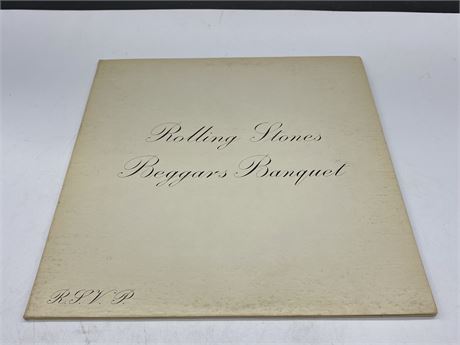 THE ROLLING STONES - BEGGARS BANQUET - VG+