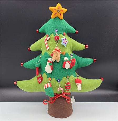 WEIGHTED BOTTOM STUFFIE CHRISTMAS TREE (23" tall)