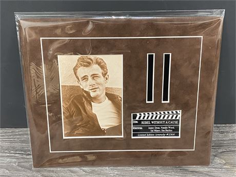 JAMES DEAN “REBEL WITHOUT A CAUSE” 8MM FILMSTRIP DISPLAY