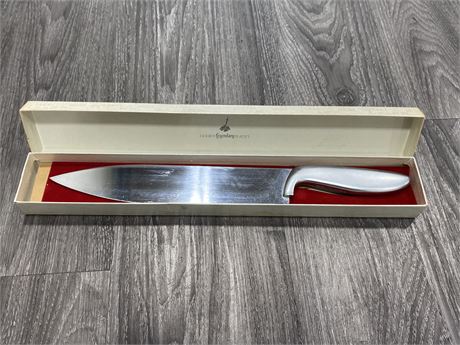 VINTAGE GERBER FLAMBORGE KNIFE NEW IN BOX (15.5” long)