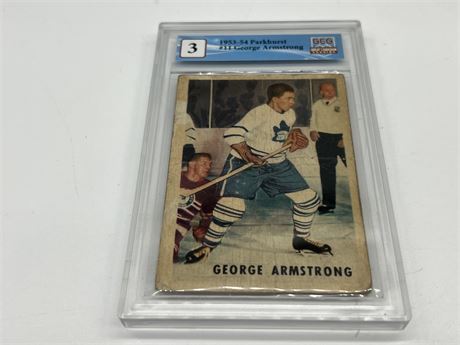 GCG 3 GEORGE ARMSTRONG 1953/54 PARKHURST